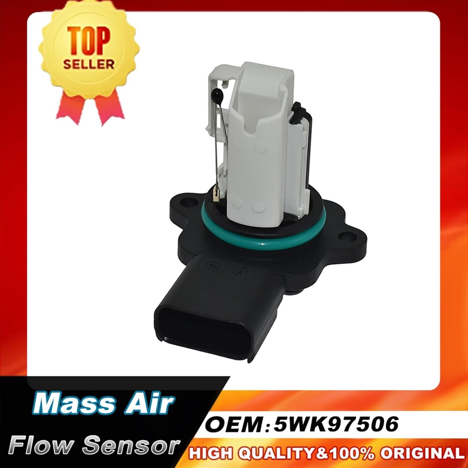 Amazon.com: QWCFGKL OEM 5WK97506 Mass Air Flow Meter MAF Sensor